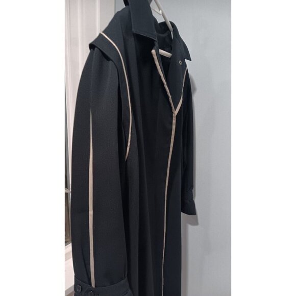 Vintage Yves Venet Trench Coat 47" Long Excellent Condition - Picture 8 of 10